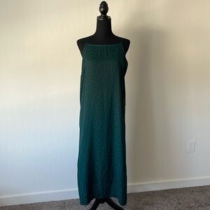 World Market Maxi silk Dress